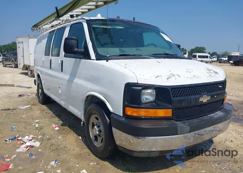 2008 Chevrolet Express Work Van из США, поврежденный, VIN 1GCFG15X181192066